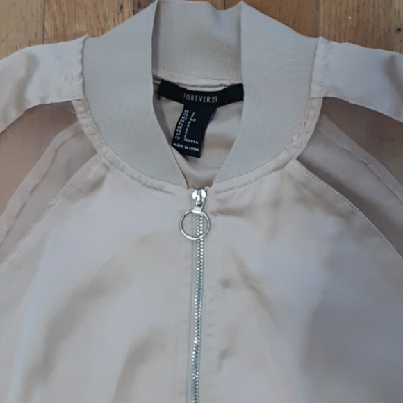 Organza & Satin Bomber - Picture 3 of 4